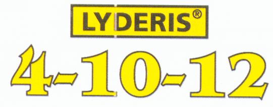 Prekės ženklas: LYDERIS 4-10-12
